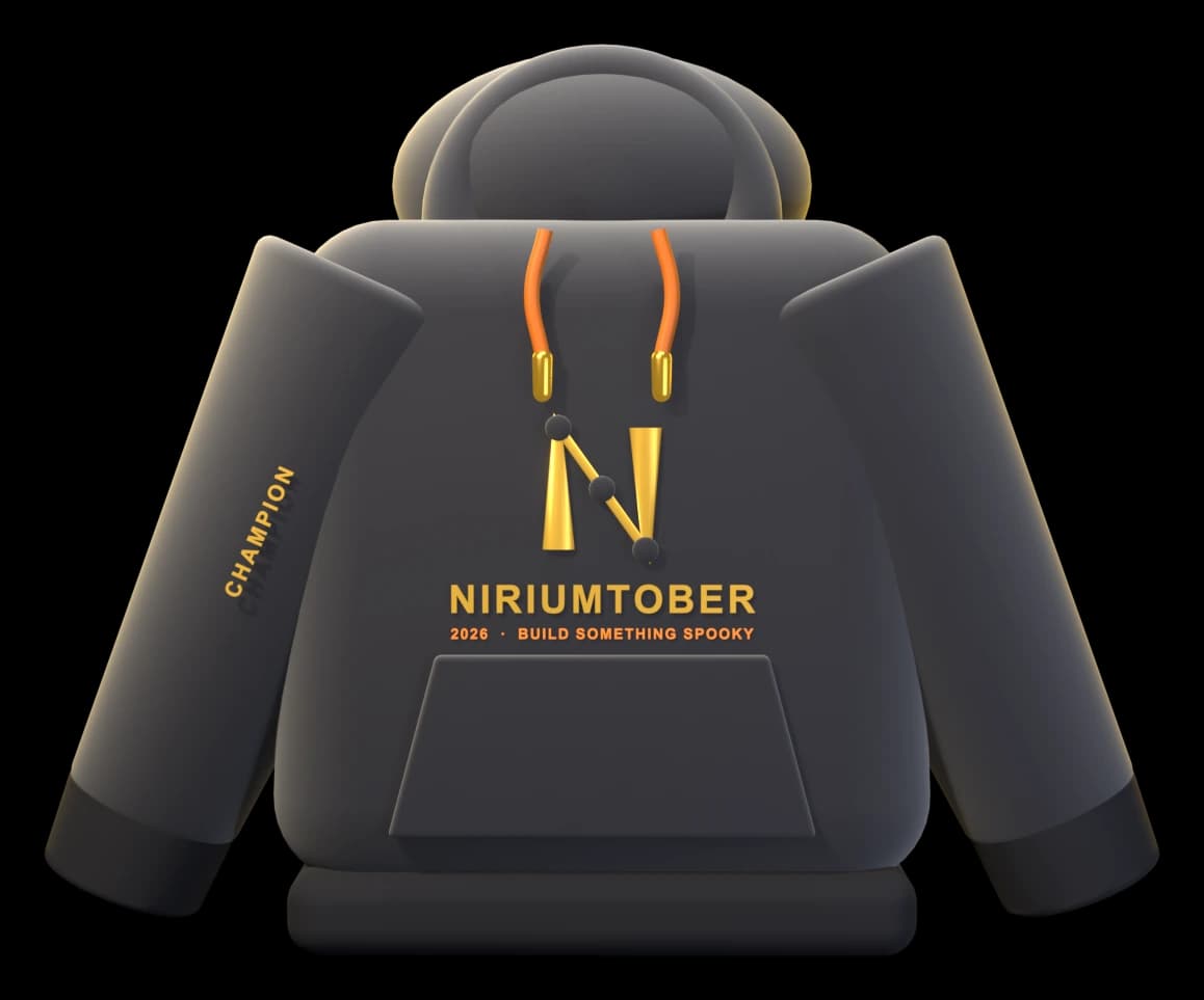 Niriumtober Champion hoodie